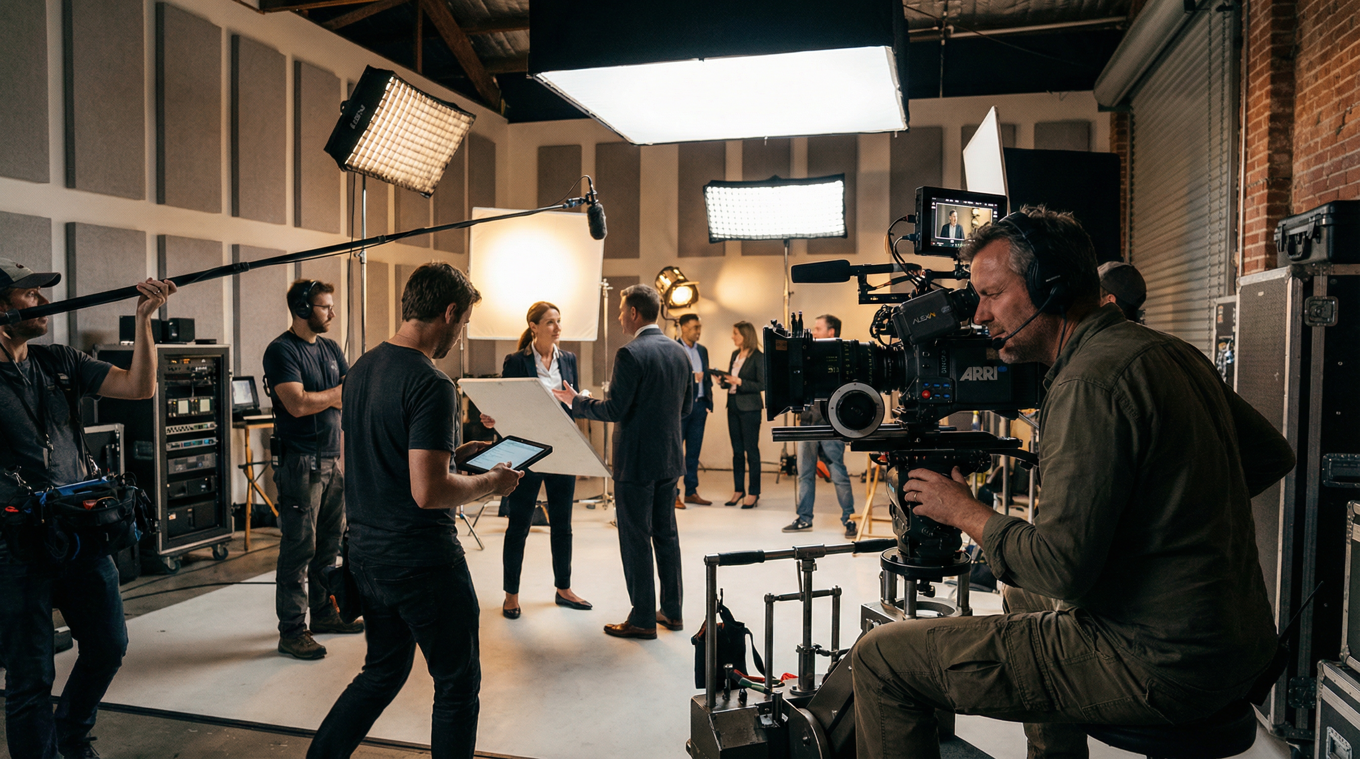 爆料社区视频拍摄现场